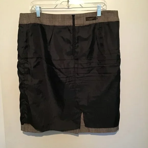 SOYA Concepts Brown Plaid Skirt - Picture 6 of 9